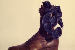 "Paranoia" bronze, 9.75x10x5"