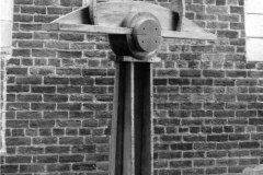 "American Icon", wood, 83” x 61” x 12”