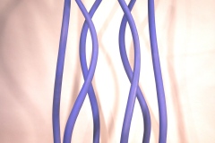 "Kings Crown", wood, 66" x 31" x 31"