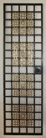 Architect: Ike Kliggerman & Barkley. Blackened stainless steel and brass.