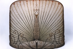 Architect: Ike and Kliggerman. Bronze firescreen.