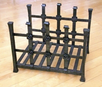 steel log rack