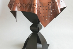 "Table Cloth" copper and steel