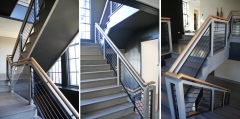 Architect: Ike, Kliggerman, & Barkley. Steel railing.