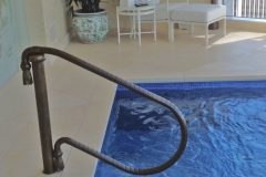 Architect: Robert A. M. Stern. Bronze railing.