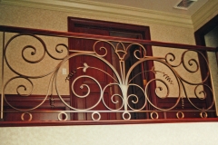 Architect: Anthony Cohn. Bronze railing.