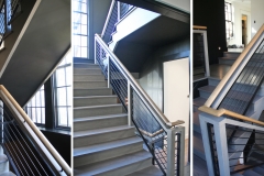 Architect: Ike, Kliggerman, & Barkley. Steel railing.