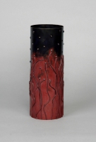 Rust Vase - bronze - 11"H x 4"Diam.