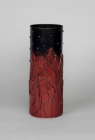 Rust Vase - bronze - 11"H x 4"Diam.