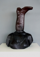 "Ma Fleur" bronze, 30x15x15"