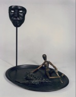 "Dessert is for Last" bronze, 16x18x18"