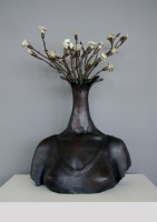 "Ma Chere Mimi" bronze, 32x32x32"