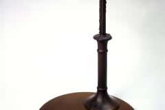 "Vigil: Lucifer Makes His Trade" bronze, 20x10x10"