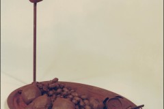 "That's OK There's No Rush" iron, 16x18x18"