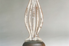 Untitled, wood, 26” x 8” x 7”