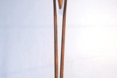 Untitled, wood, 106” X 20” X 20”