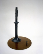 "Vigil for a Screw" bronze, 20x10x10"