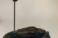 "Where is the Lemon" bronze, 16x18x18"