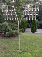 "Singing Tree" stainless steel, 92x76x1.5”