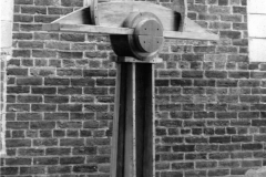 "American Icon", wood, 83” x 61” x 12”