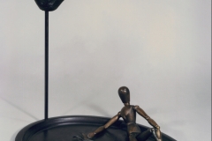 "Dessert is for Last" bronze, 16x18x18"