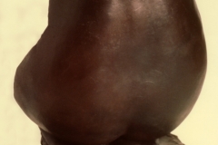 "Krakatoa" bronze, 24x24x24"