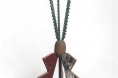 "Palm I", wood, 88”’ x 30” x 30”