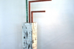 "Palm", wood, 84" x 12" x 24"