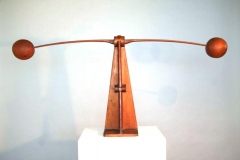 "Toil", wood, 30" x 60" x 7"