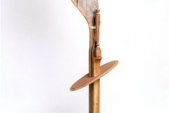 Untitled, wood, 86” x 30” x 15”