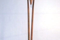 Untitled, wood, 106” X 20” X 20”