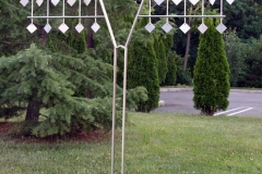 "Singing Tree" stainless steel, 92x76x1.5”